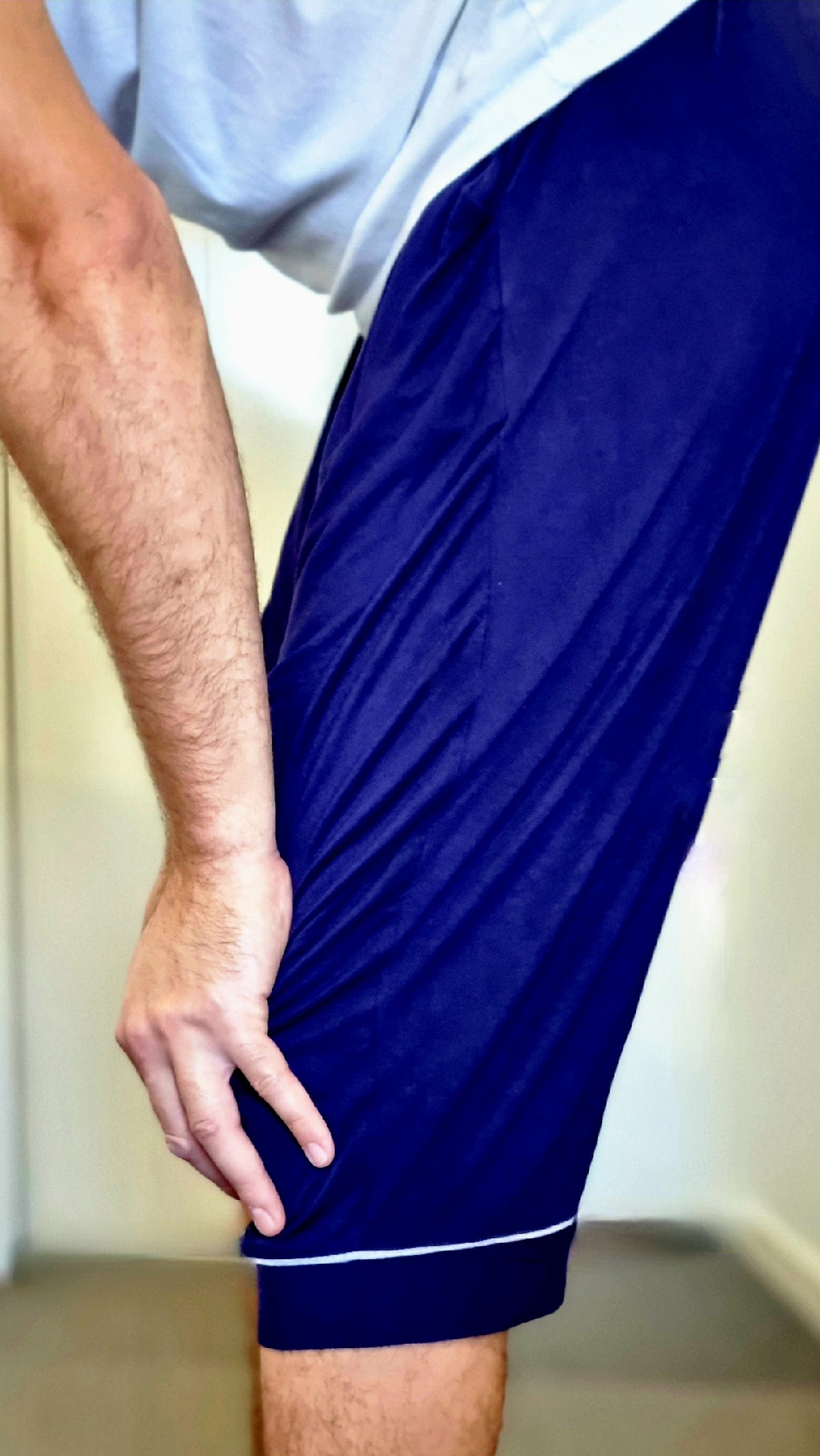  ¾ shorts, three quarter shorts, ¾ pajama shorts, three quarter pajama shorts, ¾ pj shorts, three quarter pj shorts, below the knee pajama shorts, below the knee pj shorts, fajr shorts, fajr pants, muslim mens wear, muslim mens pajamas, muslim mens pjs, mens prayer shorts, mens prayer pajama shorts, Islamic mens wear, islmic mens shorts, Islamic mens pants, Islamic mens summer, summer pajama shorts, summer pj shorts 