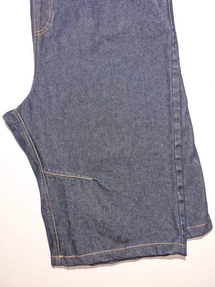 three quarter jean shorts