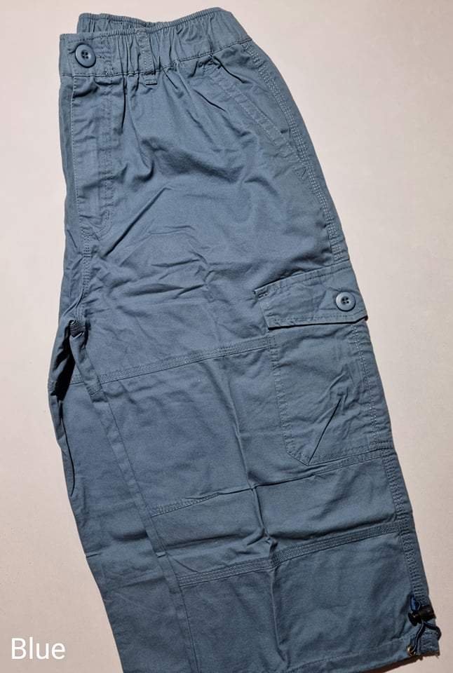 three quarter cargo shorts