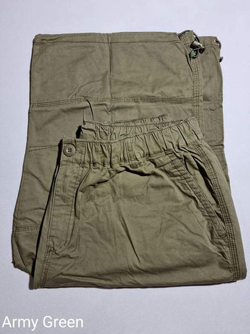 3/4 Cotton Cargo Shorts | Best three quarter below the knee shorts hub ...